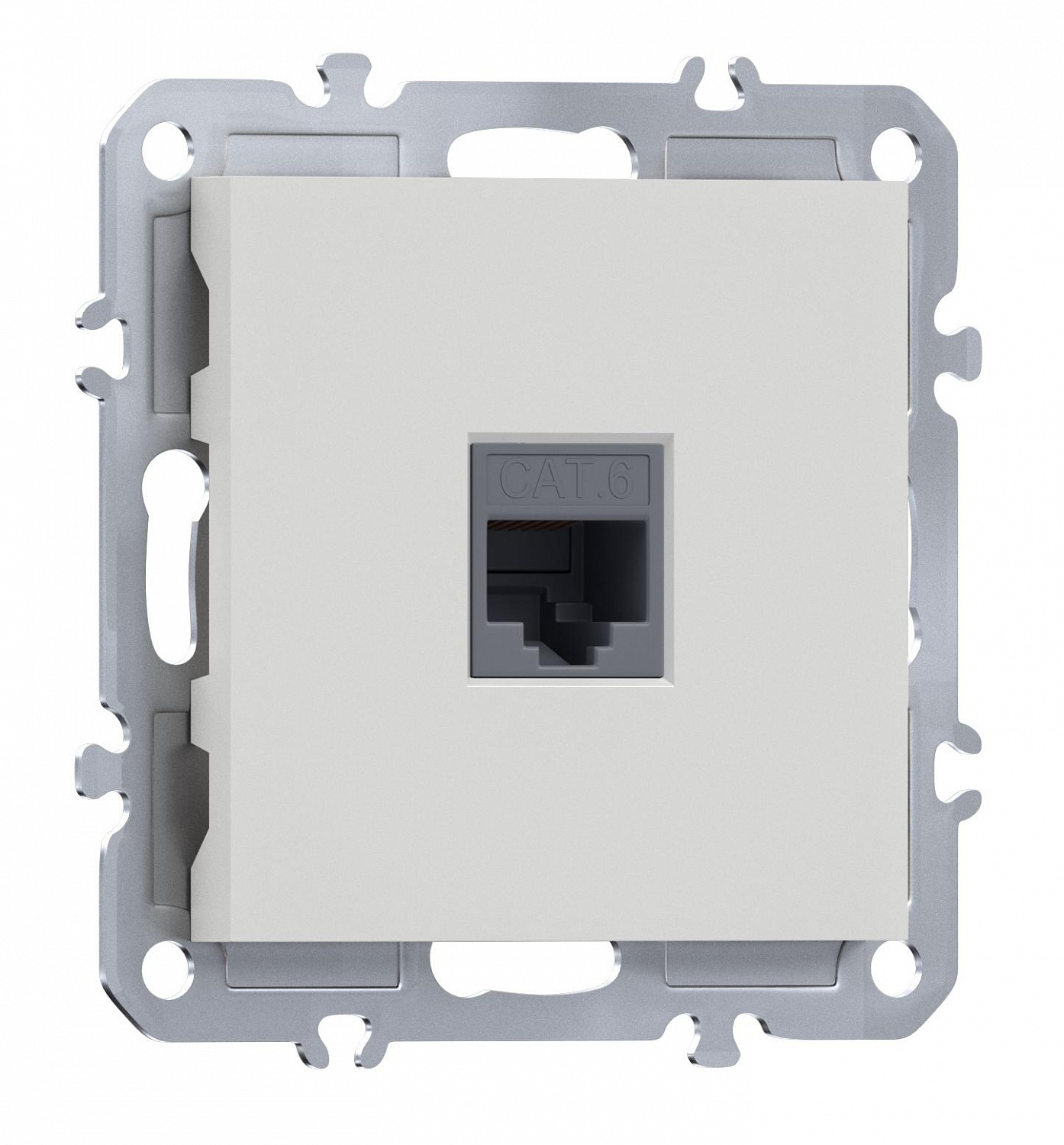  Компьютерная розетка одиночная RJ45 (cat.6/ClassE-8), Donel A07