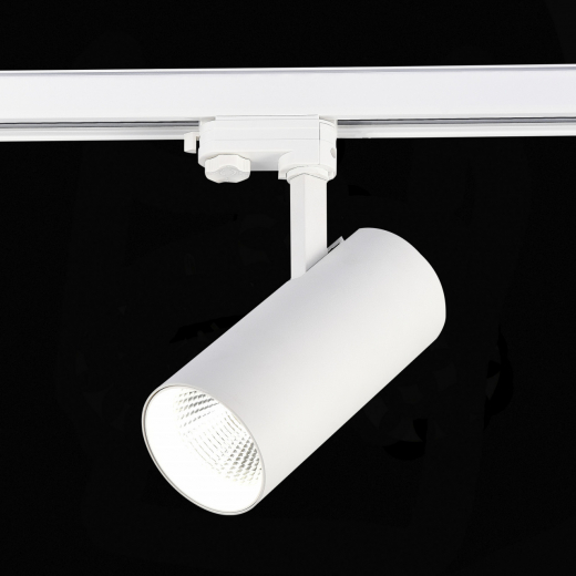 ST661.536.40 Св-к трек. Белый LED 1*40W 3000K 3 200Lm Ra>90 38° IP20 L190xW85xH265 165-265V - фото, цена