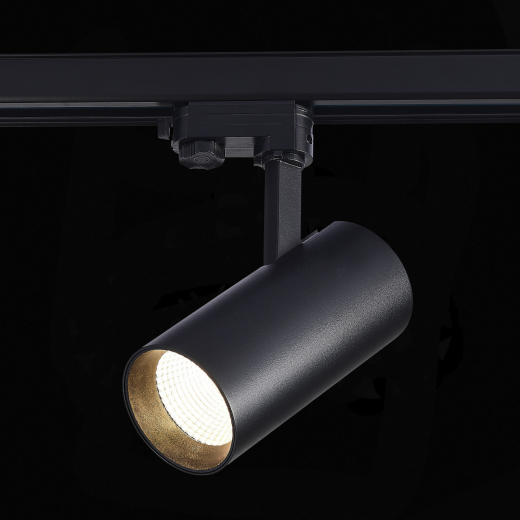 ST661.436.30 Св-к трек. Черный LED 1*30W 3000K 2 400Lm Ra>90 38° IP20 L170xW80xH245 165-265V - фото, цена
