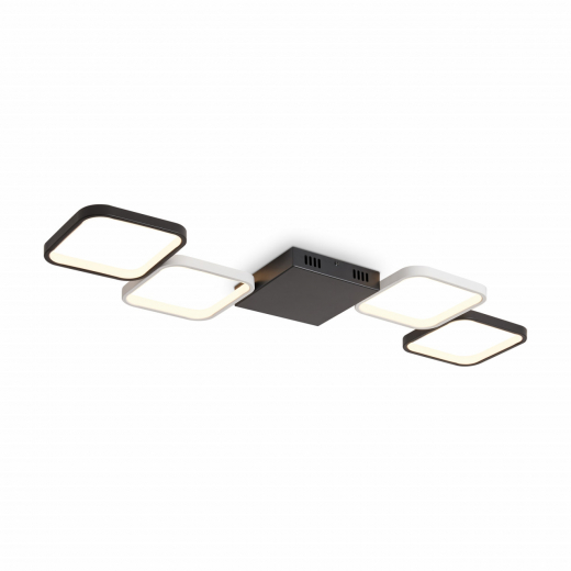 Потолочный светильник FR6201CL-L120BW Нео Гео / Neo Geo 120 Вт LED с пультом ДУ - фото, цена
