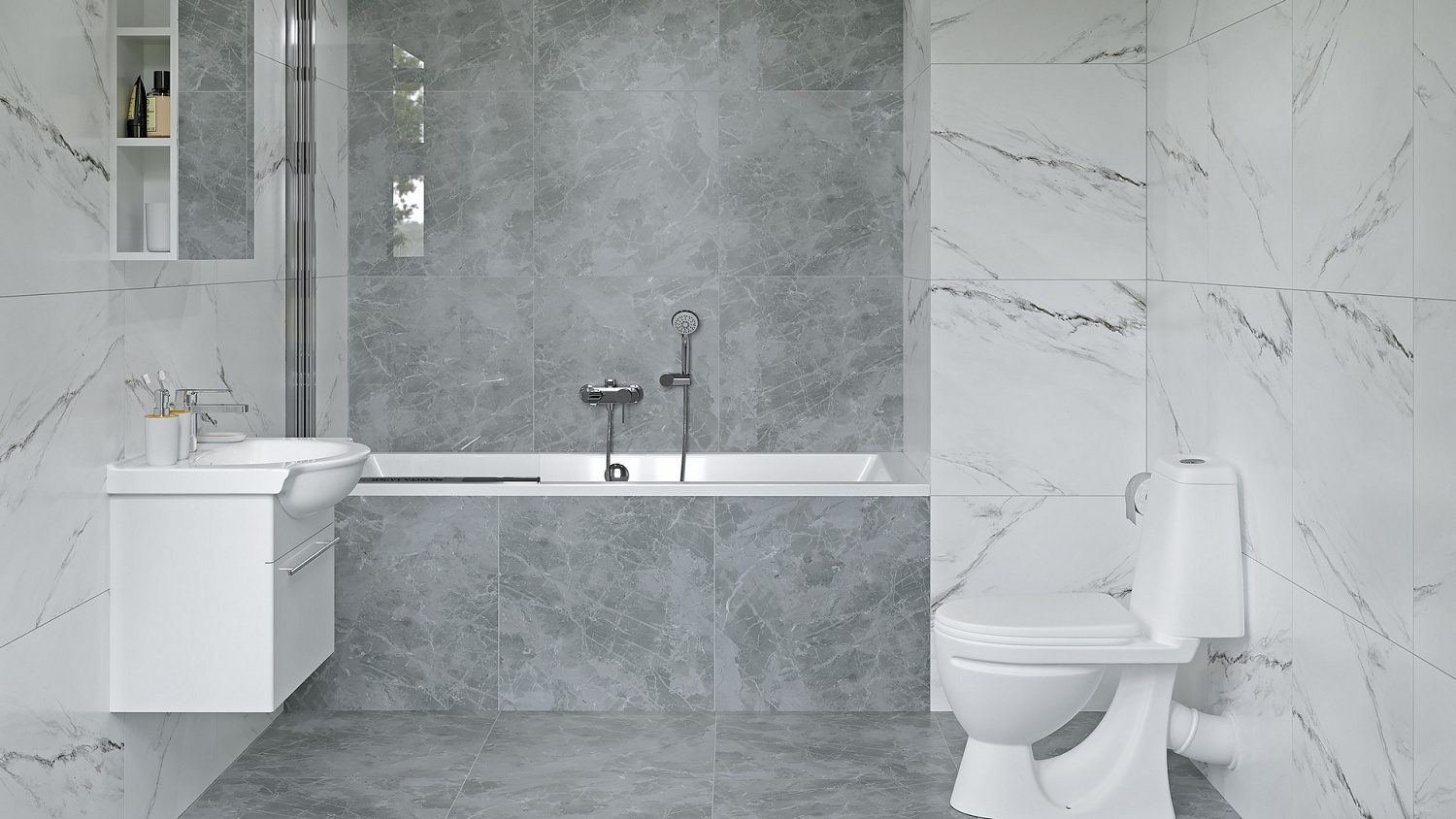Керамогранит Dako Harmony Белый 60x60 арт. E-3010/MR/600x600