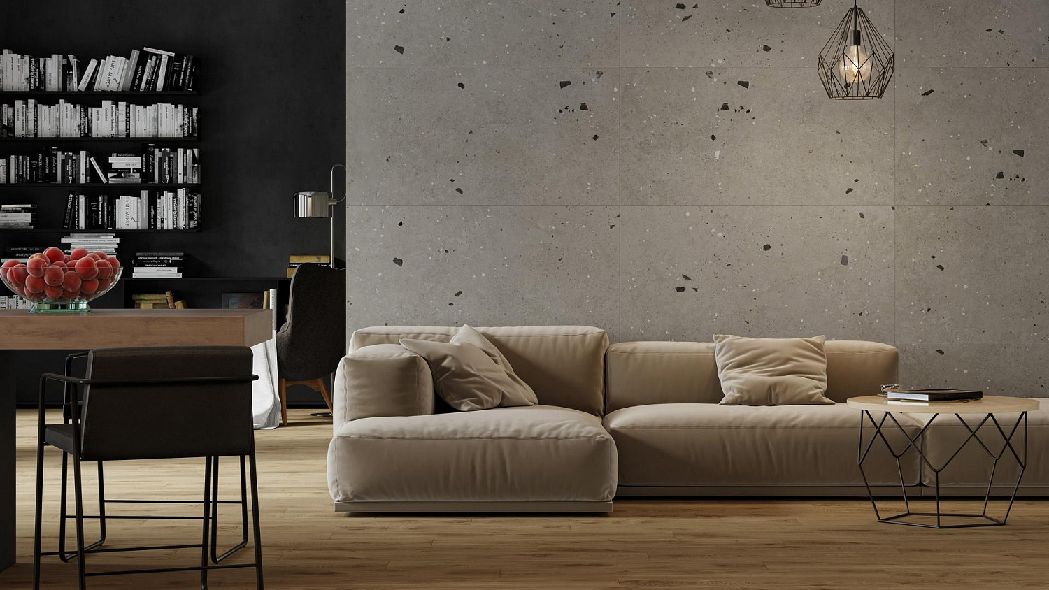 Керамогранит Kerranova Etagi Grey Matt. 60x120