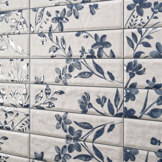 Керамогранит Motto Levels Cobalt Decor 1 Matt 6x25