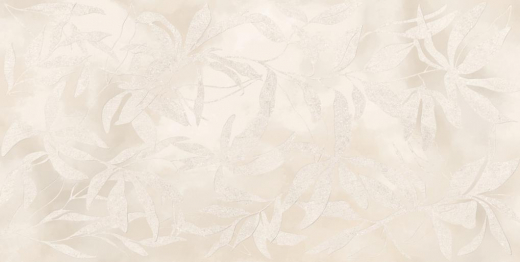 Керамогранит Vitra ArtWall Цветы Слоновая Кость Матовый 60x120