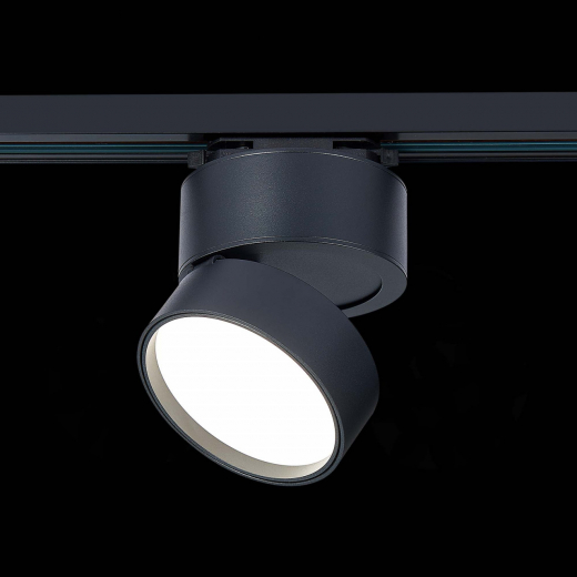ST651.446.14 Св-к трек. Черный LED 1*14W 4000K 1 100Lm Ra>90 120° IP20 D104xH128 170-240VV - фото, цена