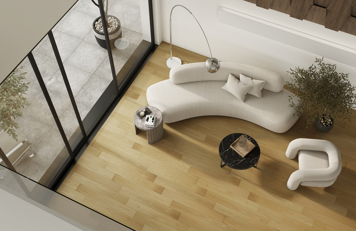 Кварцевый паркет Quartz Parquet Классик Дуб Медовый Раф 463 7/1,2 мм