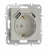 Розетка 220В с заземлением, со шторками, 16А + зарядка USB A+C 20W, на винтах, Donel A07