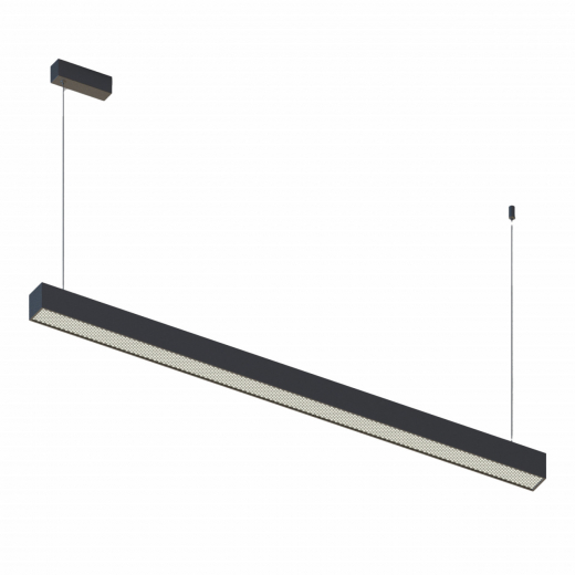 ST612.443.32 Светильник подвесной Черный LED 1*35W 4000K 962Lm Ra>80 120°IP20 L1120xW50xH60 180-220V - фото, цена