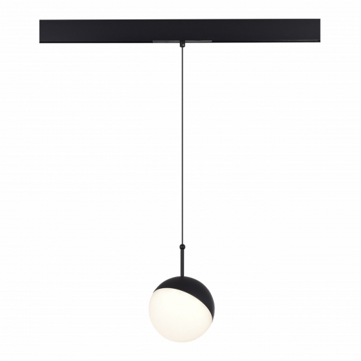 ST681.446.07 Магнитный трековый светильник Черный LED 1*7W 4000K Lm Ra90 120° IP20 D100xH- 48V - фото, цена