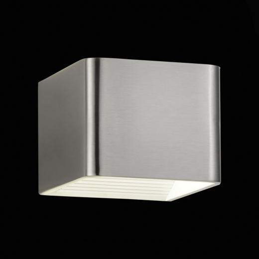 SL592.071.01 Светильник настенный ST-Luce Матовый Никель,Белый/Матовый Никель,Белый LED 1*6W 4000K - фото, цена