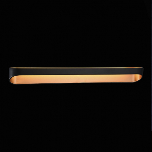 SL582.411.01 Светильник настенный ST-Luce Черный, Золото/Черный, Золото LED 1*18W 4000K - фото, цена