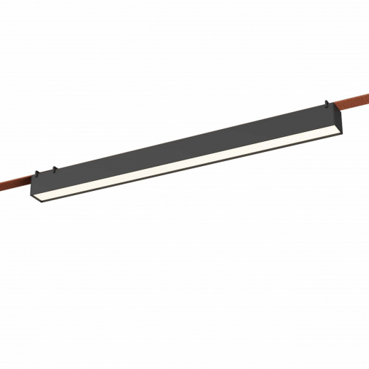 ST456.446.24 Св-к трек. Черный LED 1*24W 4000K 1 200Lm Ra90 120 IP20 L642xW40xH45 48V - фото, цена