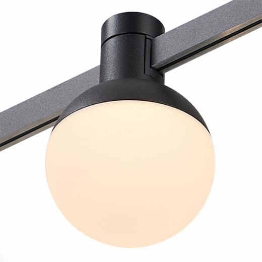 ST815.446.05 Магнитный трековый светильник FARM Черный LED 1*5W 4000K 78Lm Ra90 120 IP20 D75xH109 2 - фото, цена