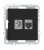 Розетка комбинированная RJ45/TV cat.5,ClassE-8/0-2400 МГц, Donel A07