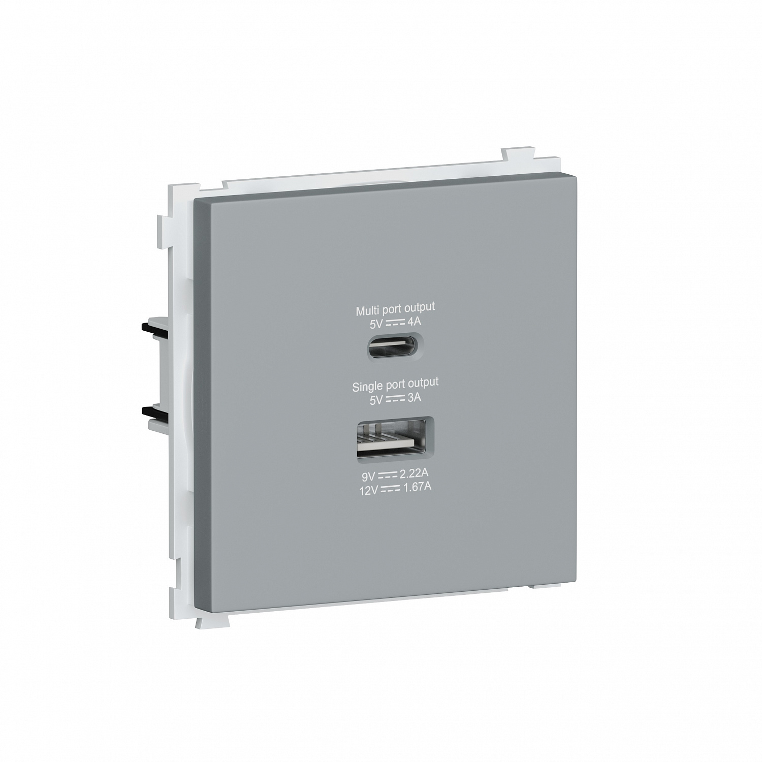 USB зарядное устройство DC 5-12V 1.67-3A MAX 20W тип A+С быстрая зарядка, Donel R98