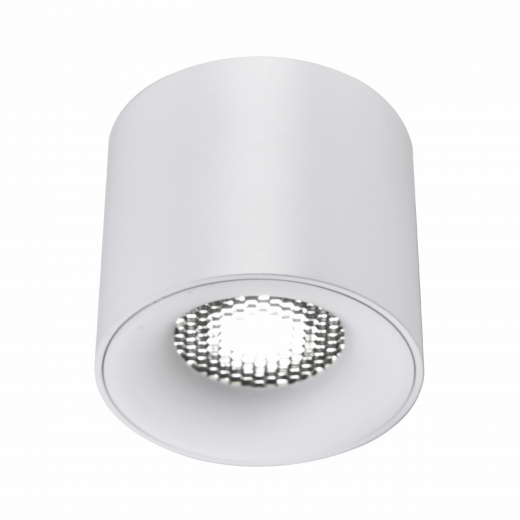 ST761.543.10 Светильник потолочный белый LED 1*10W 4000K 530Lm Ra 36° IP20 D80xH70 170-240VV - фото, цена