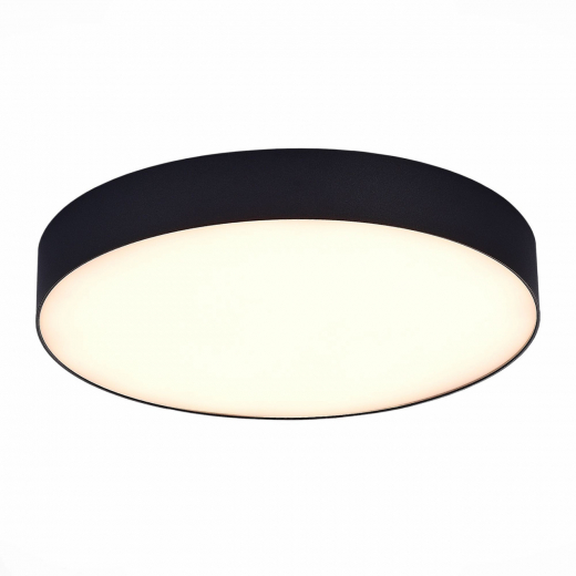 ST606.432.36 Светильник потолочный Черный LED 1*36W 3000K 3 240Lm Ra>90 120° IP20 D300xH55 180-240V - фото, цена