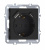 Розетка 220В с заземлением, со шторками, 16А + зарядка USB A+C 20W, на винтах, Donel A07