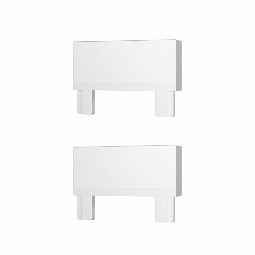 ST067.509.19 Торцевая заглушка SKYFLAT (2 шт) ST-Luce Белый - фото, цена