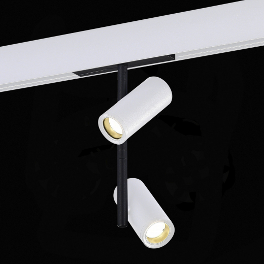 ST808.546.16 Магнитный трековый светильник Белый LED 1*16W 4000K 1 200Lm Ra>90 36° IP20 D45xH240 48V - фото, цена