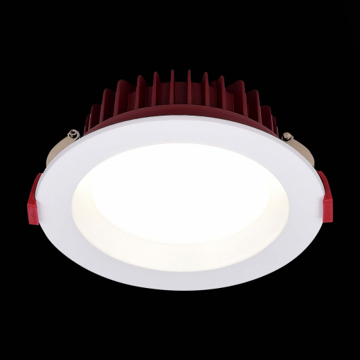 ST752.548.24 Св-к встр. Белый LED 1*24W 4000K 1 920Lm Ra80 100° IP44 D165xH54 100-240VV - фото, цена