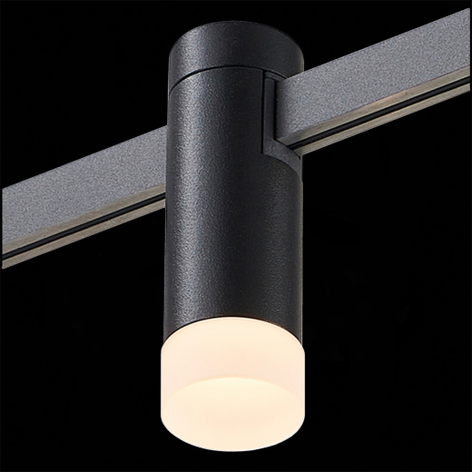 ST812.406.03 Магнитный трековый светильник FARM Черный LED 1*3W 3000K 91Lm Ra90 120 IP20 D29xH90 24V - фото, цена