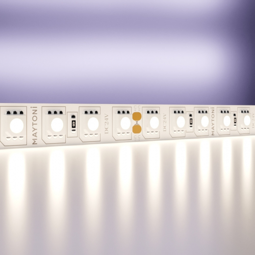 Светодиодная лента 24В 5050 21Вт/м 4000K 5м IP20 - фото, цена