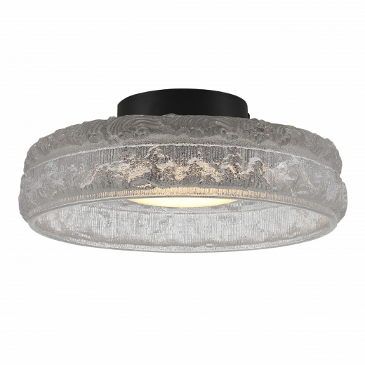 SL6143.402.01 Светильник потолочный ST-Luce черный/прозрачный LED 1*15W 4000K - фото, цена