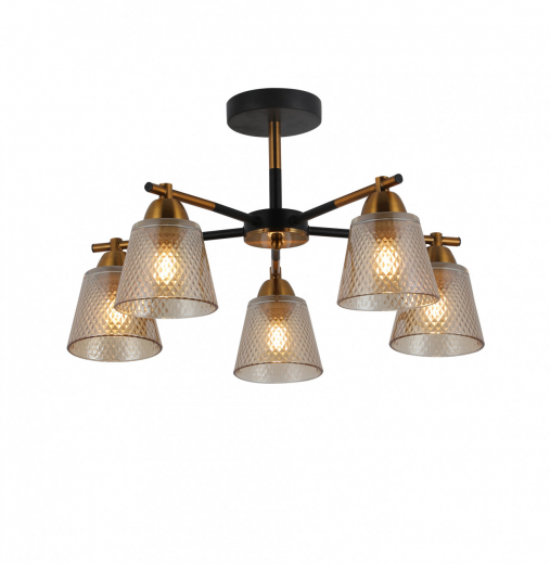 Люстра FR4015PL-05BBZ Келло / Kello E27x5 - фото, цена