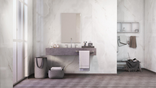 Керамогранит Neodom Titanium Crystal Onyx Bianco Polished 120x280
