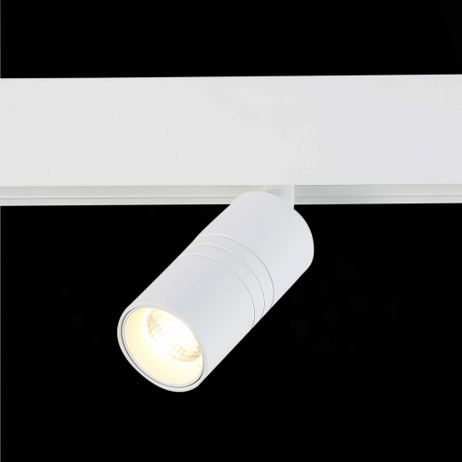 ST365.536.07 Магнитный трековый светильник белый LED 1*7W 3000K 595Lm Ra>90 36° IP20 L-xW44xH90 48V - фото, цена