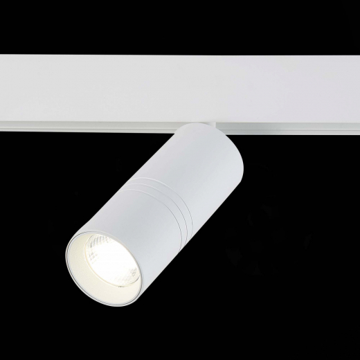 ST365.546.18 Магнитный трековый светильник белый LED 1*18W 4000K 1 530Lm Ra>80 36° IP20 L-xW60xH148 - фото, цена