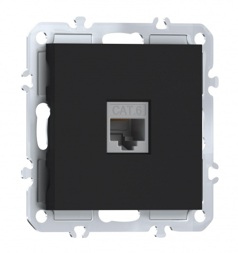  Компьютерная розетка одиночная RJ45 (cat.6/ClassE-8), Donel A07