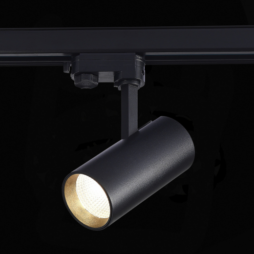 ST661.446.20 Св-к трек. Черный LED 1*20W 4000K 1 600Lm Ra>90 38° IP20 L150xW70xH202 165-265V - фото, цена
