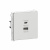 USB зарядное устройство DC 5-12V 1.67-3A MAX 20W тип A+С быстрая зарядка, Donel R98