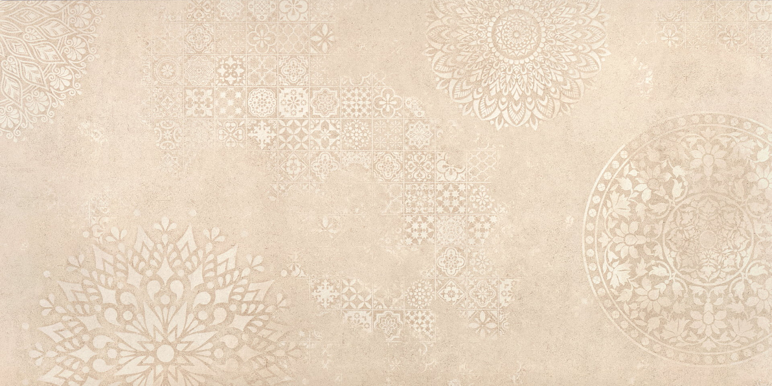 Керамогранит Neodom Stone Egypt Crema Decor Matt Shape 60x120