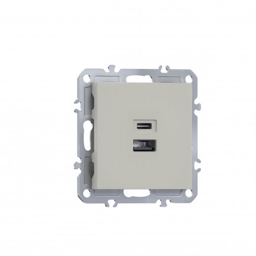 USB зарядное устройство, 12Вт тип A, С, Donel A07