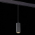 ST357.433.06 Магнитный трековый светильник подвесной ZOOM Черный LED 1*6W 3000K 667Lm Ra>80 10-60° I - фото, цена