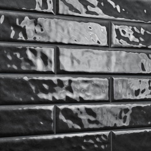 Керамогранит Motto Levels Black Glossy 6x25