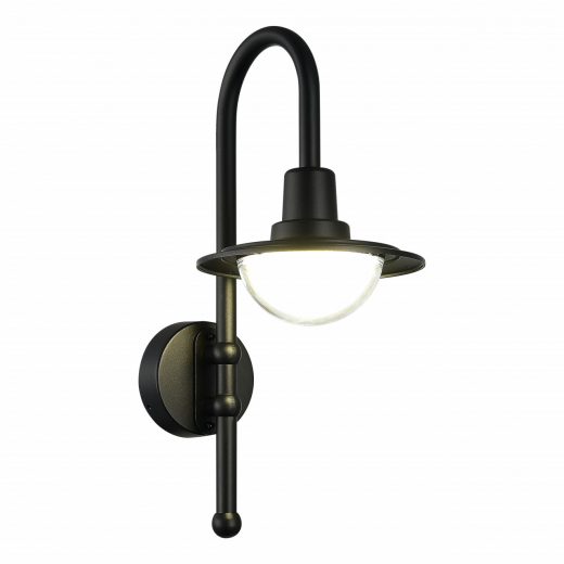 SL9512.401.01 Светильник уличный настенный ST-Luce черный/Прозрачный LED 1*10W 4000K - фото, цена