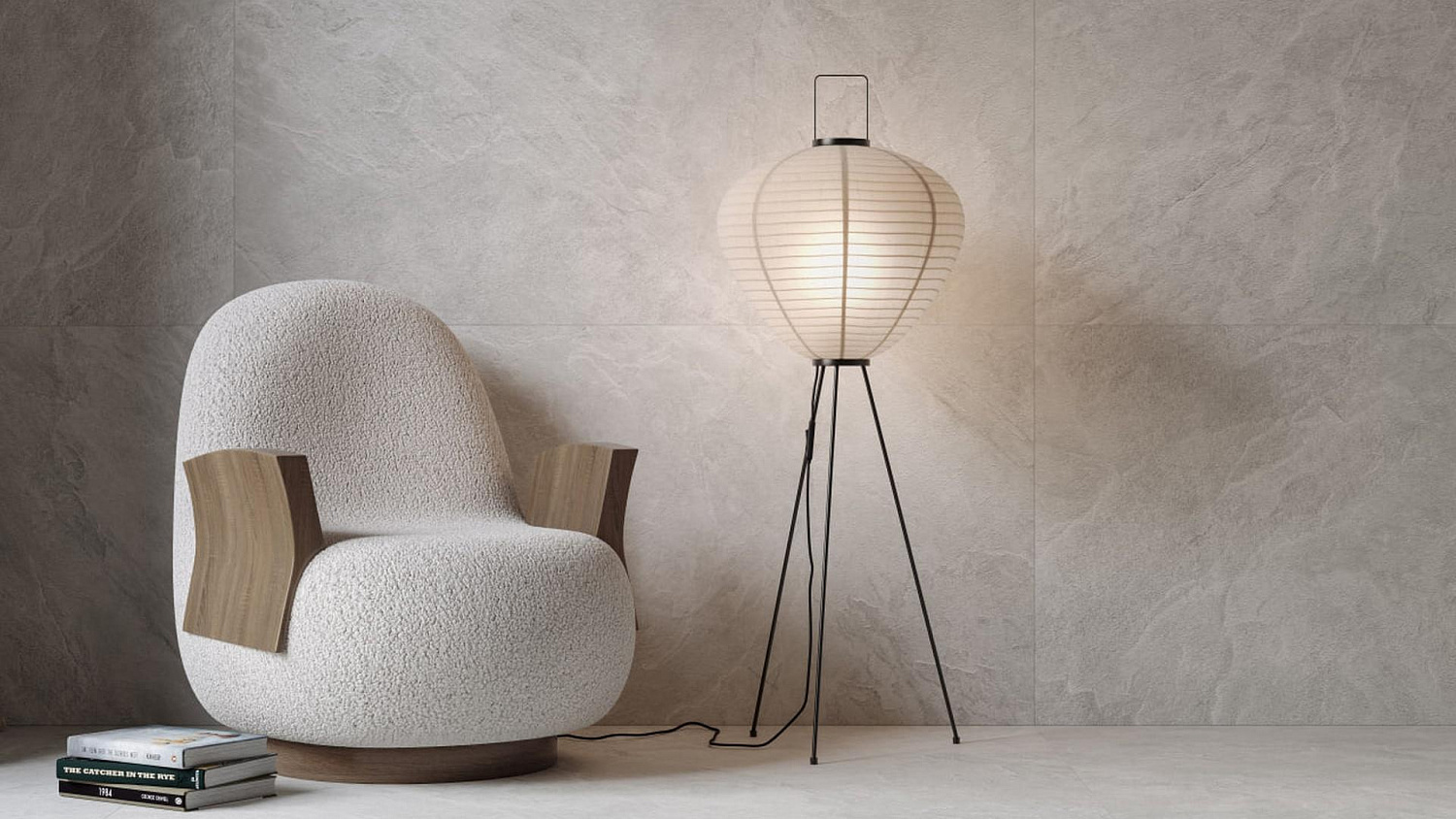 Керамогранит Kerranova Кратер Light Gray Str. 60x120