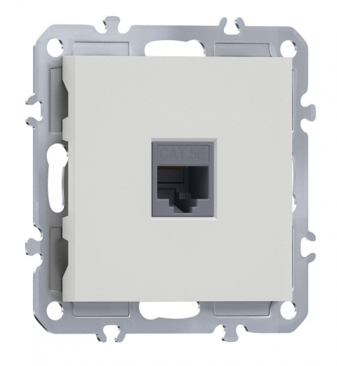 Компьютерная розетка одиночная RJ45 (cat.5/ClassE-8), Donel A07