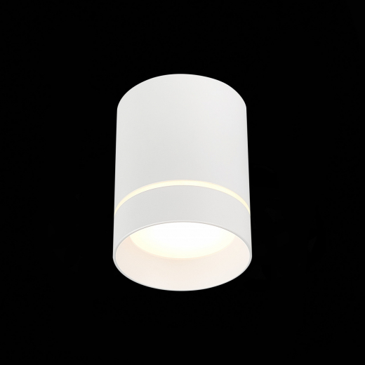 ST115.532.07 Светильник потолочный Белый LED 1*7W 3000K 490Lm Ra>90 120° IP20 D79xH100 170-240V - фото, цена