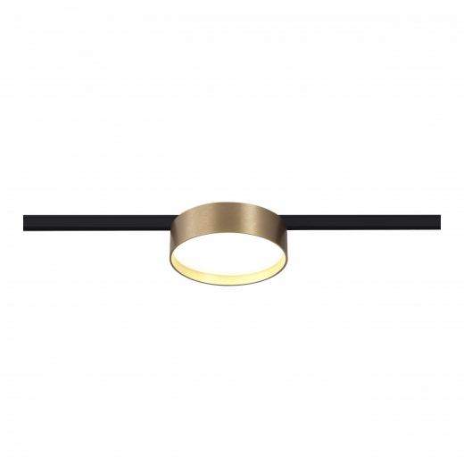 ST670.336.12 Магнитный трековый светильник Латунь LED 1*12W 3000K 500Lm Ra>80 100° IP20 D113xH34 24V - фото, цена
