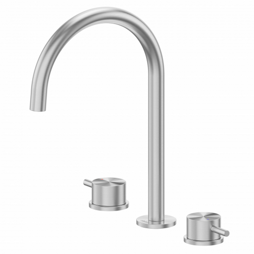 Смеситель ABBER Wasser Kreis 316 AF8108BST-M для раковины, брашированная сталь