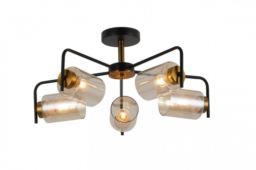 Люстра FR4014PL-05BBZ Свобода / Liberta E27x5 - фото, цена