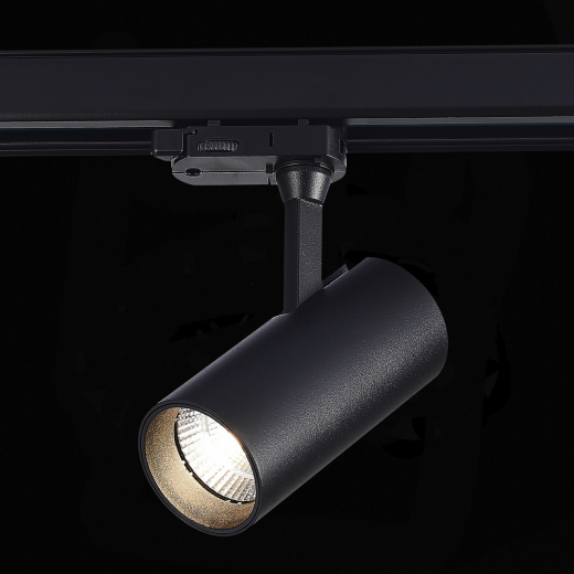 ST661.446.10 Св-к трек. Черный LED 1*10W 4000K 800Lm Ra>90 38° IP20 L130xW60xH195 165-265V - фото, цена