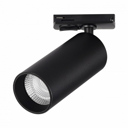ST384.446.20 Св-к трек. Черный LED 1*20W 4000K 1 800Lm Ra>90 36° IP20 L170xW60xH- 220V - фото, цена