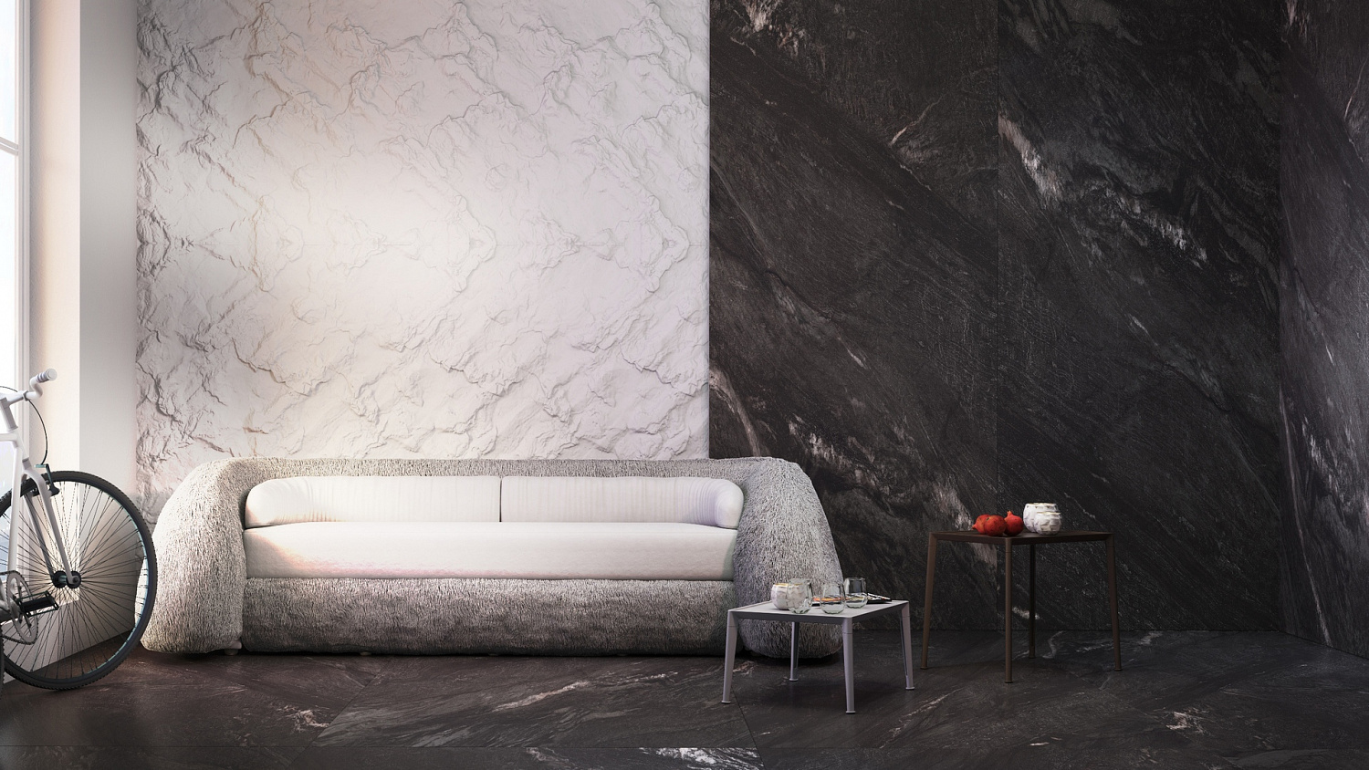 Керамогранит Neodom Titanium Mosco Nero Matt 120x280