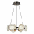 SL6018.203.48 Светильник подвесной ST-Luce черный/ золотистый / прозрачный LED 1*48W 4000K - фото, цена
